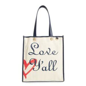 Draper James Love Y'All Vanderbilt Canvas Tote